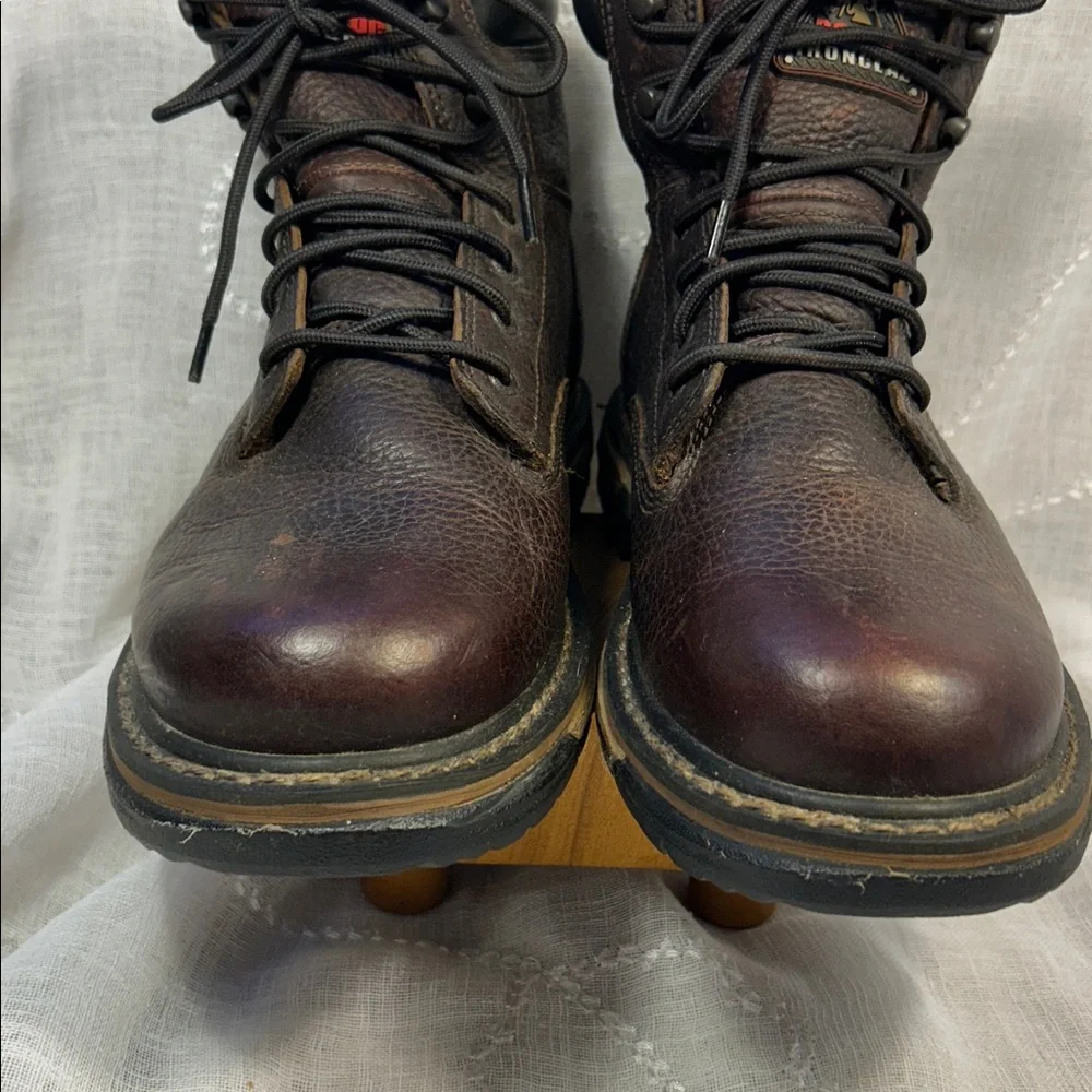 Rocky Ironclad leather waterproof lace up boots almost NEW